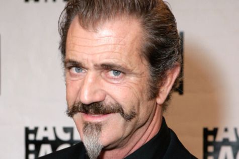 Mel Gibson combineerde de keizerlijke snor met een kleine sik.